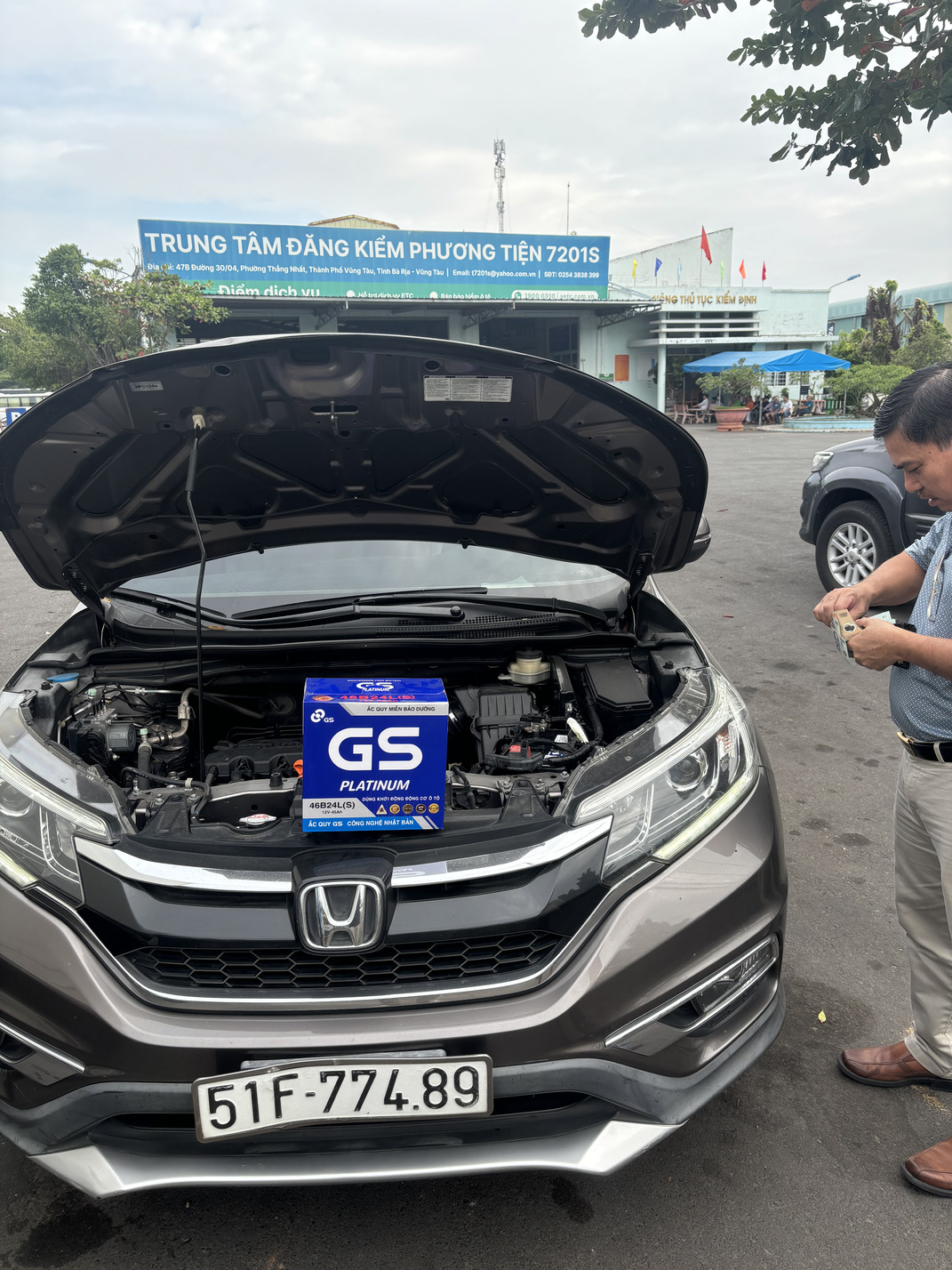Thay ắc quy thực tế Ắc Quy Vũng Tàu (NGỌC) - ảnh 2