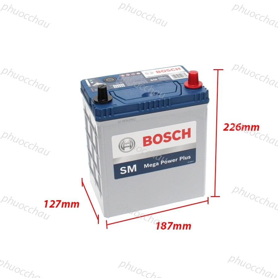 Ắc Quy BOSCH 40B19L/R 12V-35AH - ảnh 2