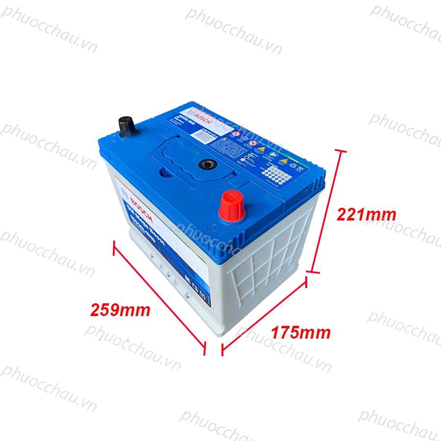 Ắc Quy BOSCH 90D26L-BHD 12V-75AH - ảnh 3