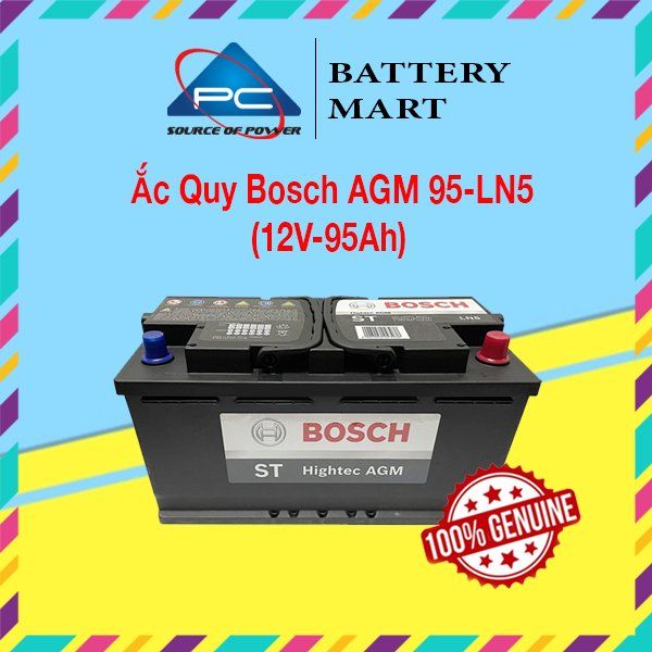 Ắc Quy BOSCH AGM LN5 12V-95AH - ảnh 2