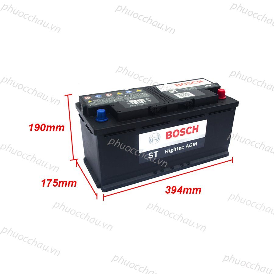 Ắc Quy BOSCH AGM LN6 12V-105AH - ảnh 3