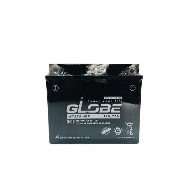 Ắc Quy Khô GLOBE WTZ7A-4BP 12V-7AH