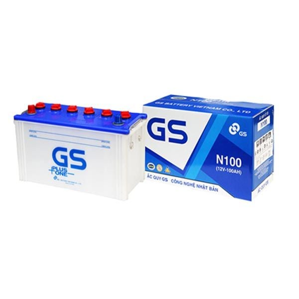 ẮC QUY GS N100 (12V-100AH), 12V-100AH