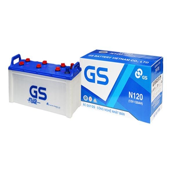 ẮC QUY GS N120 (12V-120AH), 12V-120AH