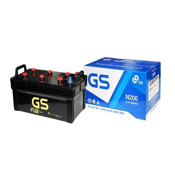 ẮC QUY GS N200 (12V-200AH), 12V-200AH