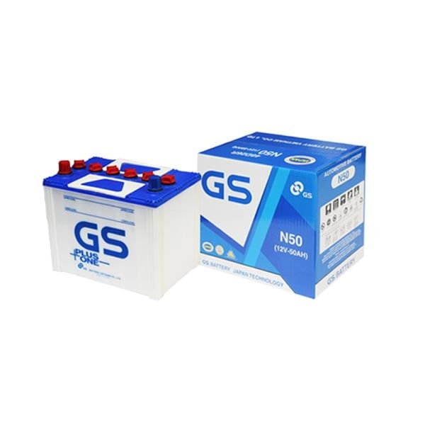 ẮC QUY GS N50 (12V-50AH), 12V-50AH