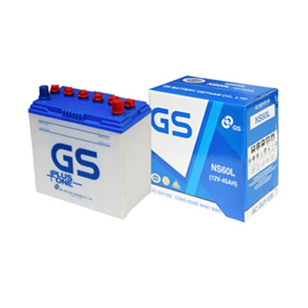 ẮC QUY GS NS60L (12V-45AH), 12V-45AH