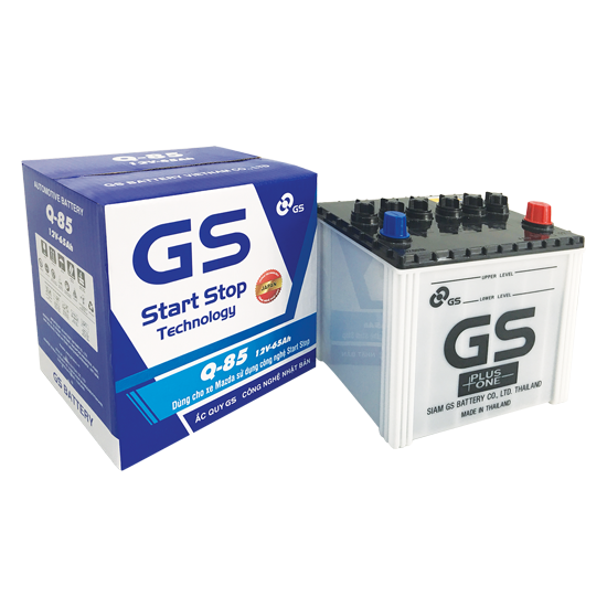 ẮC QUY GS Q85 (12V-65AH), 12V-65AH