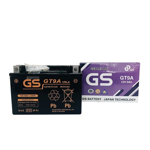 ẮC QUY GS GT9A 12V-9AH, 12V-9AH