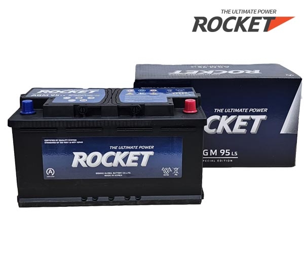 ẮC QUY ROCKET AGM L5, 12V-95AH - ảnh 3