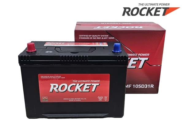 ẮC QUY ROCKET SMF 105D31R, 12V-94AH - ảnh 3