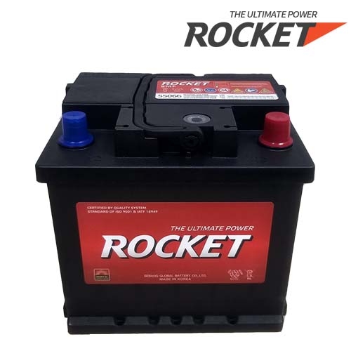 ẮC QUY ROCKET SMF 55066, 12V-50AH