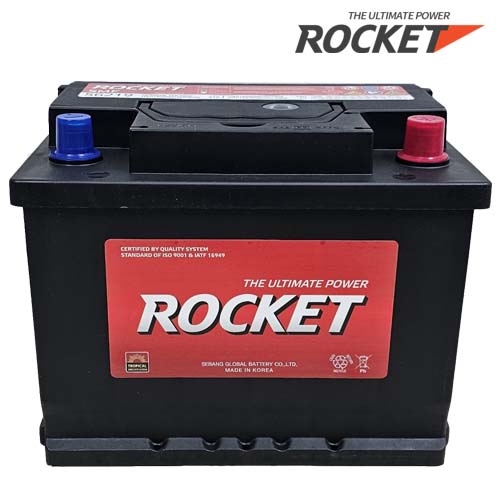 ẮC QUY ROCKET SMF 56219, 12V-62AH