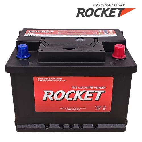 ẮC QUY ROCKET SMF 56220, 12V-62AH