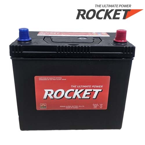 ẮC QUY ROCKET SMF 65B24L, 12V-50AH