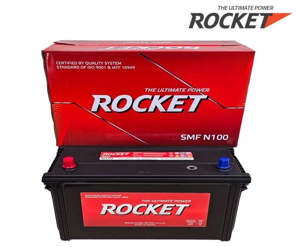 ẮC QUY ROCKET SMF N100, 12V-100AH - ảnh 3