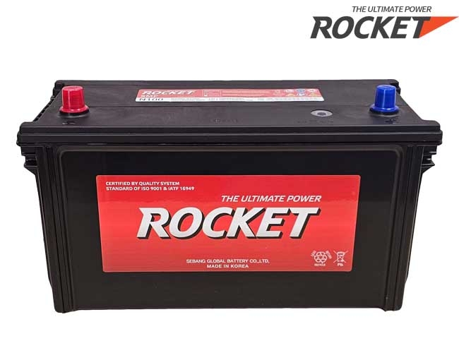 ẮC QUY ROCKET SMF N100, 12V-100AH