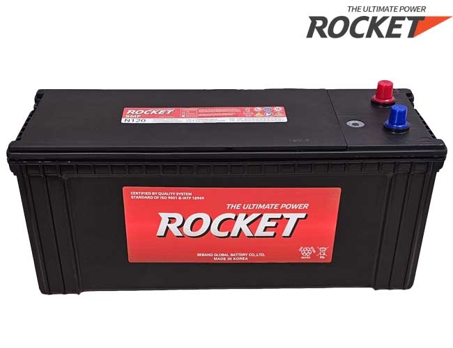 ẮC QUY ROCKET SMF N120, 12V-120AH - ảnh 2