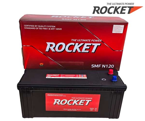 ẮC QUY ROCKET SMF N120, 12V-120AH - ảnh 3