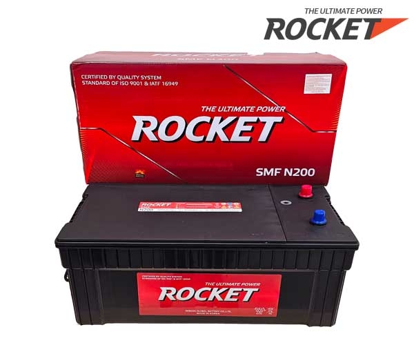 ẮC QUY ROCKET SMF N200, 12V-200AH - ảnh 3