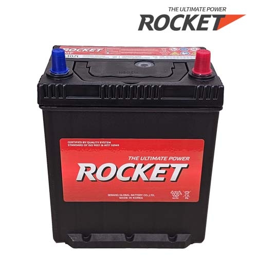 ẮC QUY ROCKET SMF NS40ZL, 12V-35AH