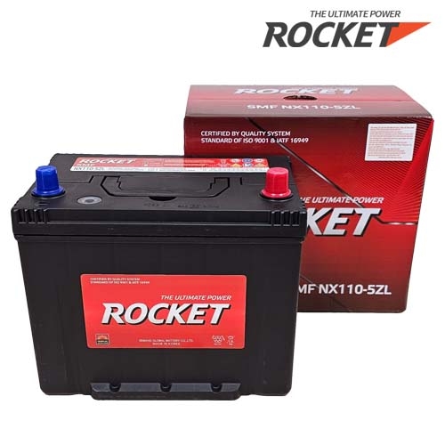 ẮC QUY ROCKET SMF NX110-5ZL, 12V-75AH - ảnh 3