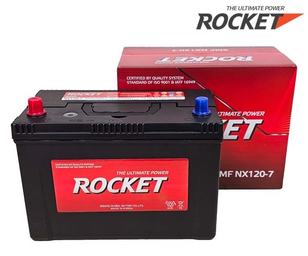 ẮC QUY ROCKET SMF NX120-7, 12V-90AH - ảnh 3