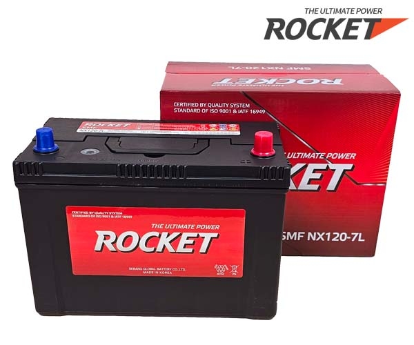 ẮC QUY ROCKET SMF NX120-7L, 12V-90AH - ảnh 3