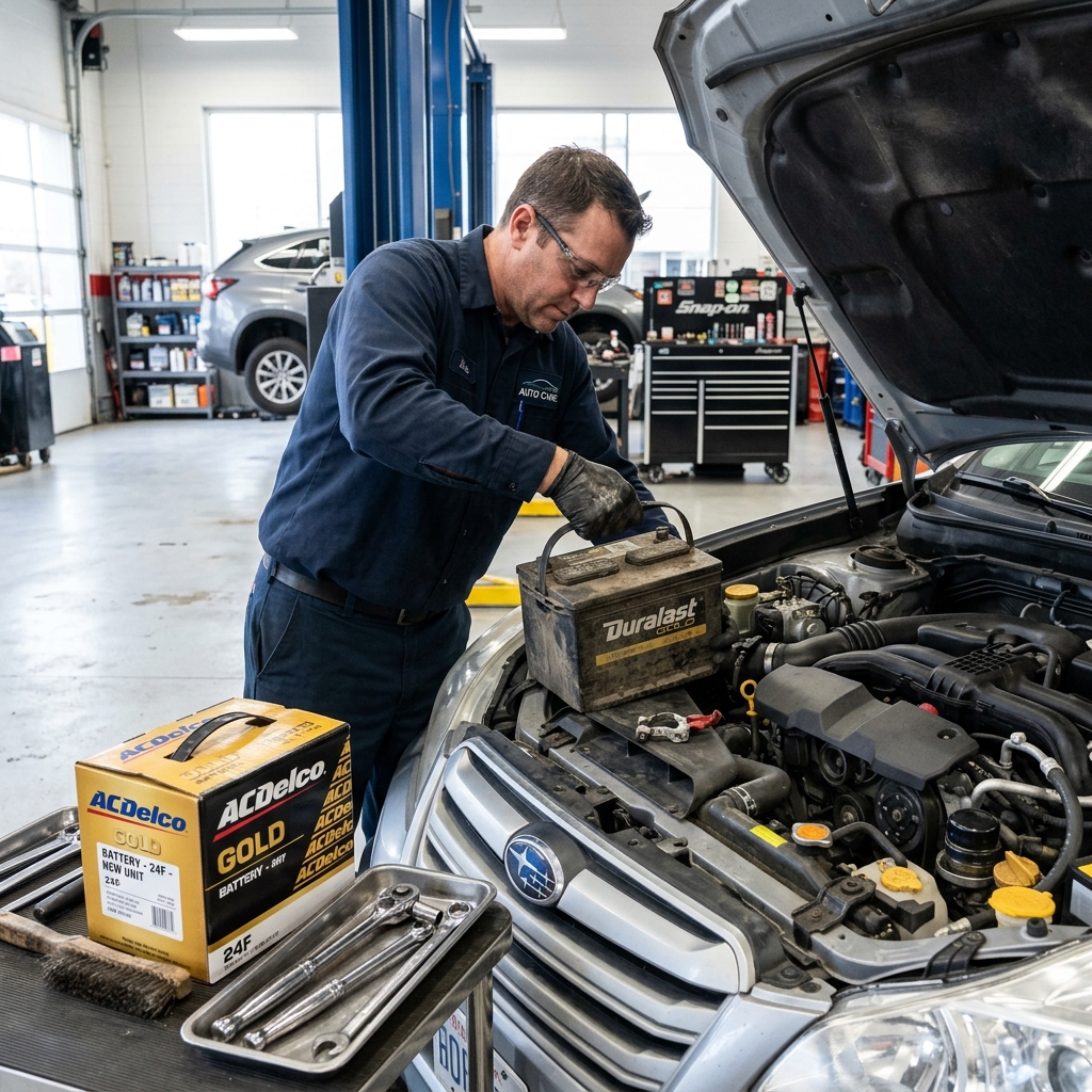 Thay Ắc Quy Ô Tô